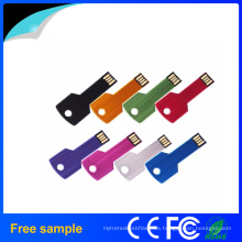 China Großhandel bunte Metall wasserdichte Key Shape Memory Stick